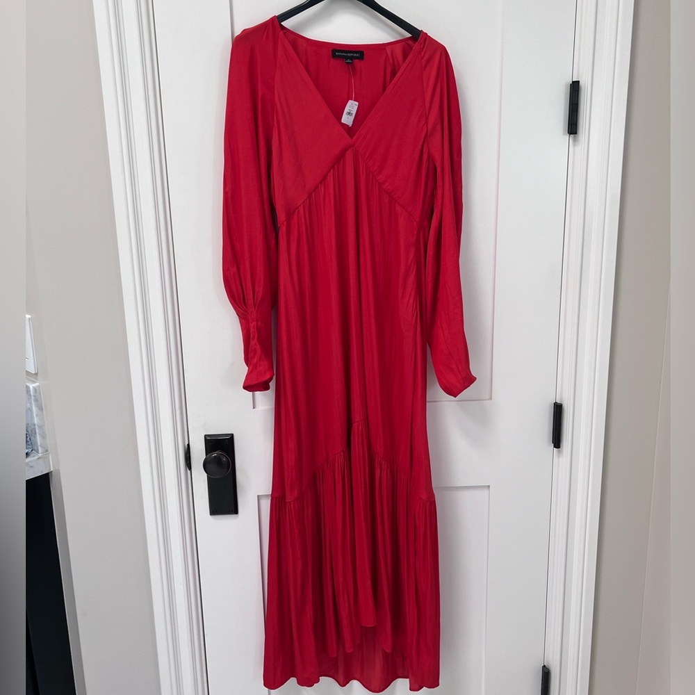Banana Republic Orange Dress NWT